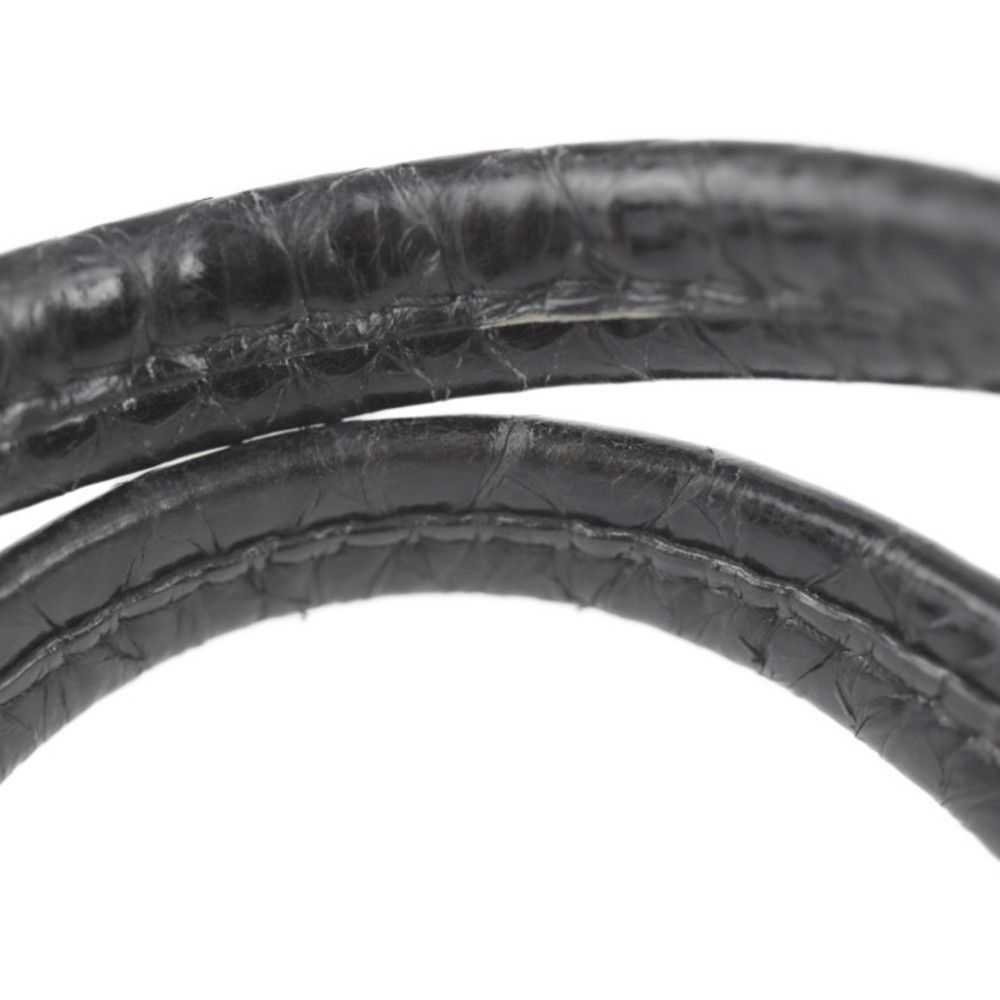 Salvatore Ferragamo Gancini Python Black - image 7